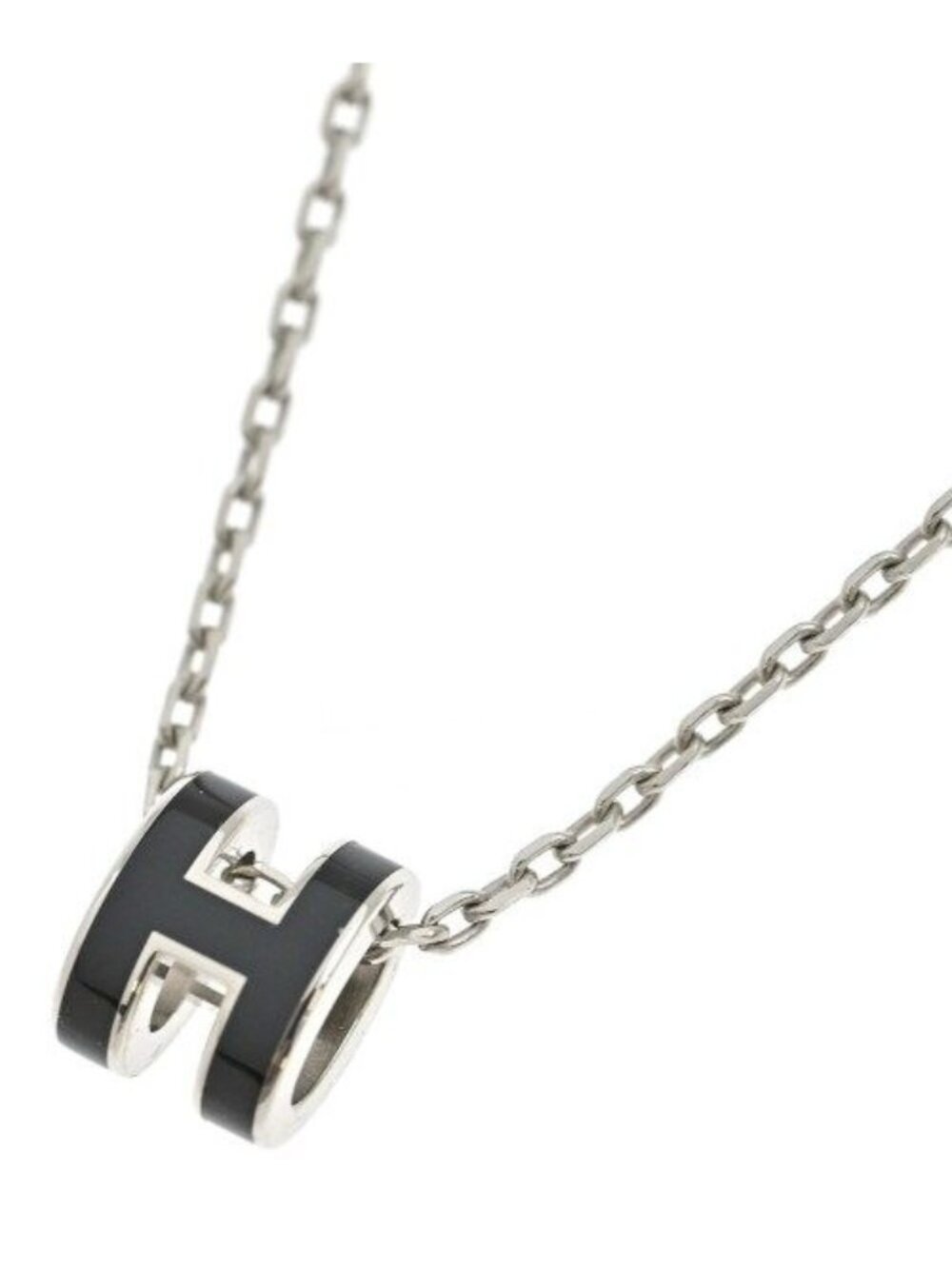 Hermes Necklace Black